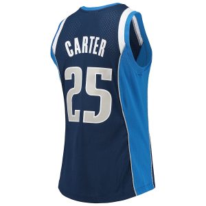 Men’s Dallas Mavericks Vince Carter Mitchell & Ness Navy 2011/12 Hardwood Classics Swingman Jersey