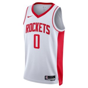 Houston Rockets Jalen Green Nike White Swingman Jersey – Association Edition