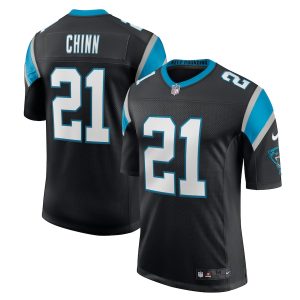 Men’s Carolina Panthers Jeremy Chinn Nike Black Vapor Limited Jersey