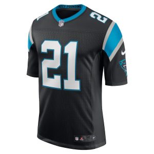 Men’s Carolina Panthers Jeremy Chinn Nike Black Vapor Limited Jersey