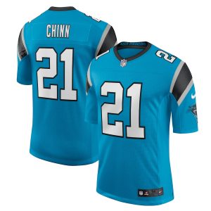 Men’s Carolina Panthers Jeremy Chinn Nike Blue Vapor Limited Jersey