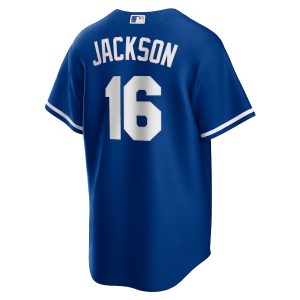 Men’s Kansas City Royals Bo Jackson Nike Royal Alternate Cooperstown Collection Replica Player Jersey