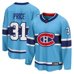 Men’s Montreal Canadiens Carey Price Fanatics Branded Light Blue Special Edition 2.0 Breakaway Player Jersey