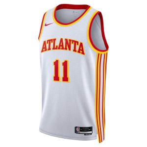 Unisex Atlanta Hawks Trae Young Nike White Swingman Jersey – Association Edition