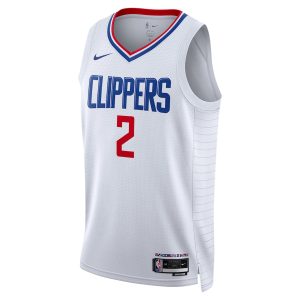 Unisex LA Clippers Kawhi Leonard Nike White Swingman Jersey – Association Edition