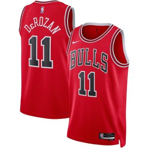 Unisex Chicago Bulls DeMar DeRozan Nike Red Swingman Jersey – Icon Edition