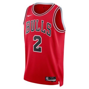 Unisex Chicago Bulls Lonzo Ball Nike Red Swingman Jersey – Icon Edition