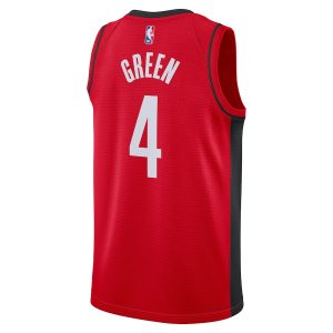 Unisex Houston Rockets Jalen Green Nike Red Swingman Jersey – Icon Edition