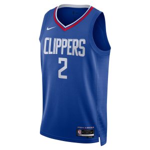 Unisex LA Clippers Kawhi Leonard Nike Royal Swingman Jersey – Icon Edition