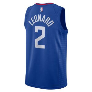 Unisex LA Clippers Kawhi Leonard Nike Royal Swingman Jersey – Icon Edition