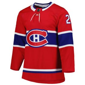 Men’s Montreal Canadiens Cole Caufield adidas Red Home Primegreen Authentic Player Jersey