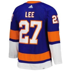 Men’s New York Islanders Anders Lee adidas Royal Home Primegreen Authentic Player Jersey