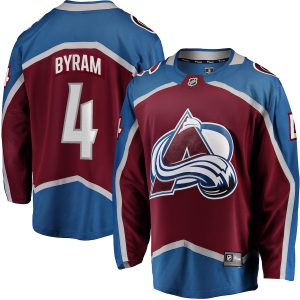 Men’s Colorado Avalanche Bowen Byram Fanatics Branded Maroon Home Breakaway Player Jersey