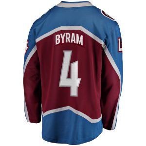 Men’s Colorado Avalanche Bowen Byram Fanatics Branded Maroon Home Breakaway Player Jersey