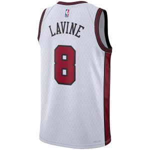 Unisex Chicago Bulls Zach LaVine Nike White 2022/23 Swingman Jersey – City Edition