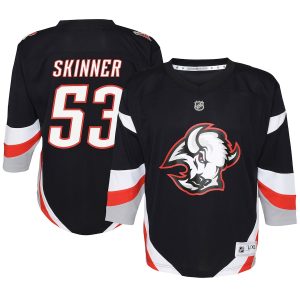 Toddler Buffalo Sabres Jeff Skinner Black Alternate Replica Player Jersey