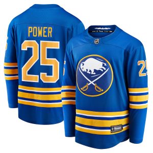 Men’s Buffalo Sabres Owen Power Fanatics Branded Royal Home Breakaway Player Jersey