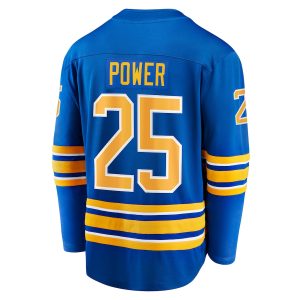 Men’s Buffalo Sabres Owen Power Fanatics Branded Royal Home Breakaway Player Jersey