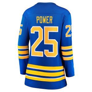 Women’s Buffalo Sabres Owen Power Fanatics Branded Royal Home Breakaway Player Jersey