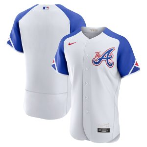 Men’s Atlanta Braves Nike White City Connect Authentic Jersey