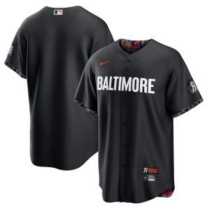 Men’s Baltimore Orioles Nike Black City Connect Replica Jersey