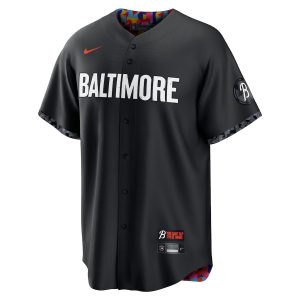 Men’s Baltimore Orioles Nike Black City Connect Replica Jersey