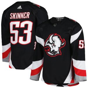 Men’s Buffalo Sabres Jeff Skinner adidas Black Alternate Primegreen Authentic Player Jersey