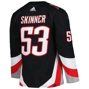 Men’s Buffalo Sabres Jeff Skinner adidas Black Alternate Primegreen Authentic Player Jersey