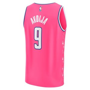 Men’s Washington Wizards Deni Avdija Fanatics Branded Pink Fastbreak Jersey – City Edition