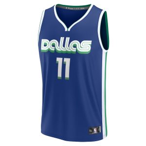 Men’s Dallas Mavericks Tim Hardaway Jr. Fanatics Branded Blue Fastbreak Jersey – City Edition