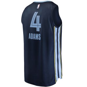 Men’s Memphis Grizzlies Steven Adams Fanatics Branded Navy Fast Break Replica Jersey – Icon Edition