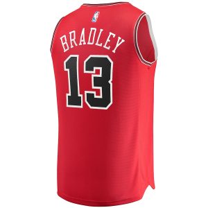 Men’s Chicago Bulls Tony Bradley Fanatics Branded Red Fast Break Replica Jersey – Icon Edition