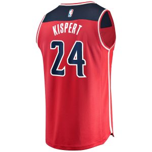 Men’s Washington Wizards Corey Kispert Fanatics Branded Red Fast Break Replica Jersey – Icon Edition