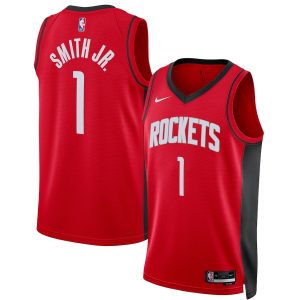 Unisex Houston Rockets Jabari Smith Jr. Nike Red 2022 NBA Draft First Round Pick Swingman Jersey – Icon Edition