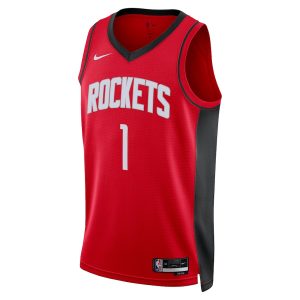 Unisex Houston Rockets Jabari Smith Jr. Nike Red 2022 NBA Draft First Round Pick Swingman Jersey – Icon Edition