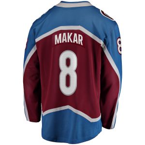 Men’s Colorado Avalanche Cale Makar Fanatics Branded Burgundy 2022 Stanley Cup Champions Breakaway Patch Player Jersey