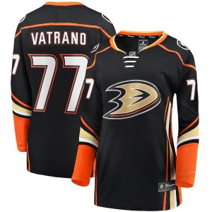 Women’s Anaheim Ducks Frank Vatrano Fanatics Branded Black Home Breakaway Player Jersey