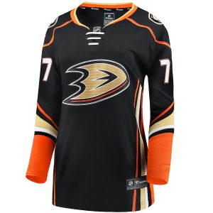 Women’s Anaheim Ducks Frank Vatrano Fanatics Branded Black Home Breakaway Player Jersey