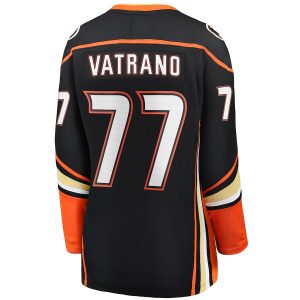 Women’s Anaheim Ducks Frank Vatrano Fanatics Branded Black Home Breakaway Player Jersey