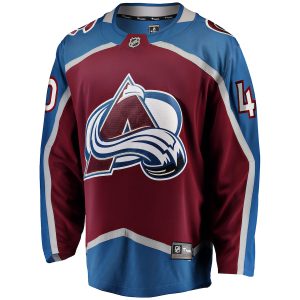 Men’s Colorado Avalanche Alexandar Georgiev Fanatics Branded Burgundy Home Breakaway Player Jersey