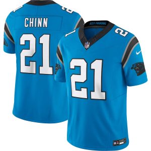 Men’s Carolina Panthers Jeremy Chinn Nike Blue Vapor F.U.S.E. Limited Jersey