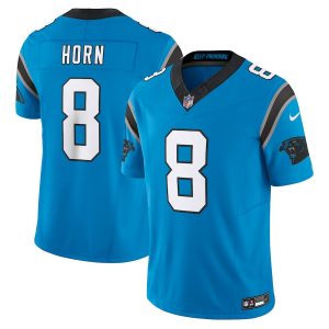 Men’s Carolina Panthers Jaycee Horn Nike Blue Vapor F.U.S.E. Limited Jersey