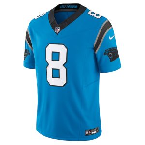 Men’s Carolina Panthers Jaycee Horn Nike Blue Vapor F.U.S.E. Limited Jersey