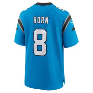 Men’s Carolina Panthers Jaycee Horn Nike Blue Alternate Game Jersey