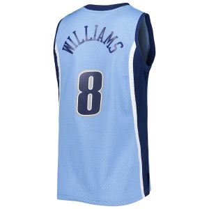 Men’s Utah Jazz Deron Williams Mitchell & Ness Blue 2001/02 Hardwood Classics Swingman Jersey