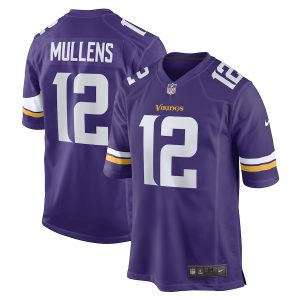 Men’s Minnesota Vikings Nick Mullens Nike Purple Game Player Jersey