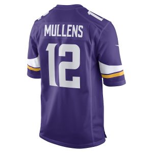 Men’s Minnesota Vikings Nick Mullens Nike Purple Game Player Jersey