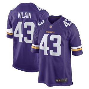 Men’s Minnesota Vikings Luiji Vilain Nike Purple Game Player Jersey