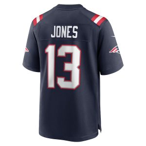 Men’s New England Patriots Jack Jones Nike Navy Game Player Jersey