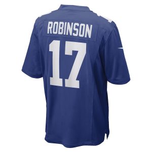 Men’s New York Giants Wan’Dale Robinson Nike Royal Game Player Jersey